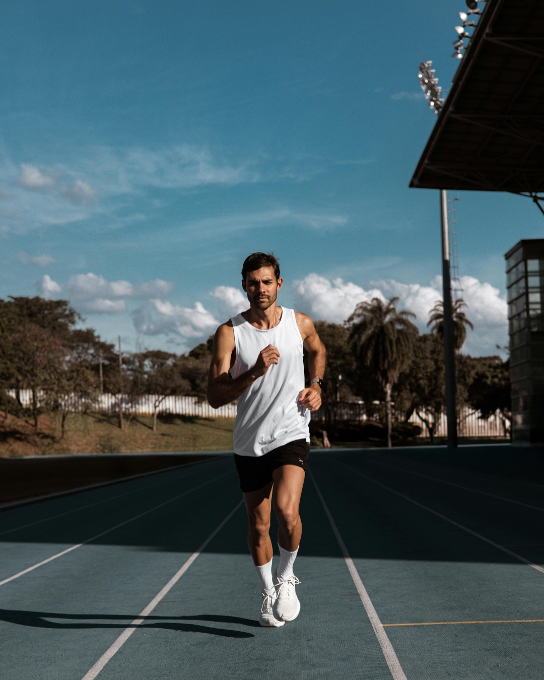 man running